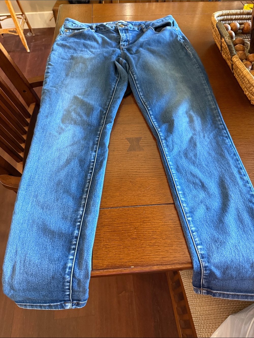 Tribal jeggings Blue Denim Jeans